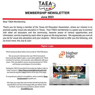 TAEA Member Newsletter - June 2023