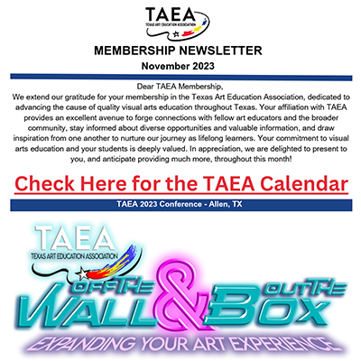 TAEA Member Newsletter - November 2023