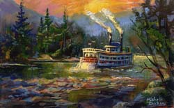 Adirondack Steamboat