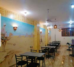 Restaurant Mural in Egypt