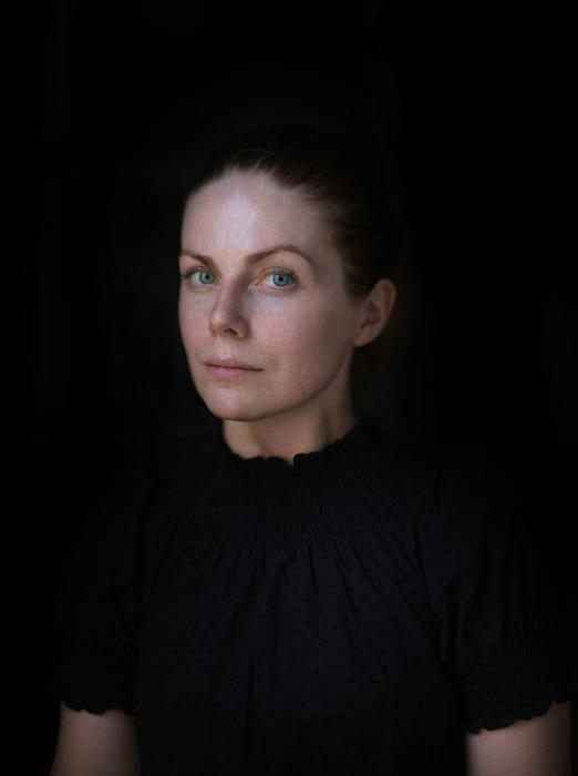 Self Portrait, Kitchen, 9 Weeks Pregnant