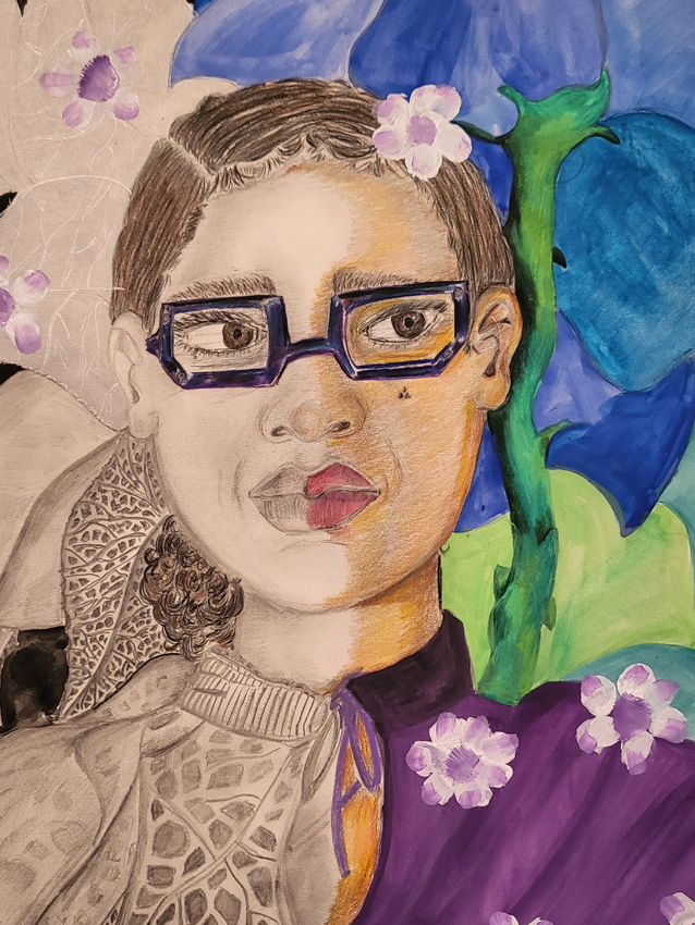 Barely Translucent Flower