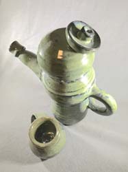Figurative Teapot and cup