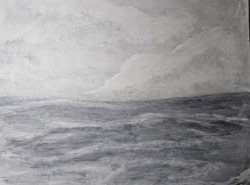 Monochromatic Storm at Sea