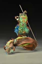 Blossoming Tube Brooch