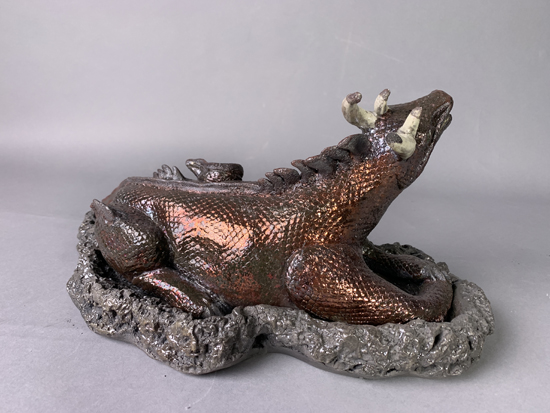 Smoking Sea Dragon -Incence Burner