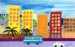 My Bus Ride to School in the Middle East