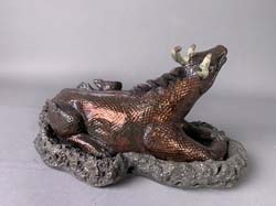 Smoking Sea Dragon -Incence Burner