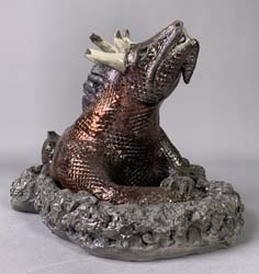 Smoking Sea Dragon -Incence Burner