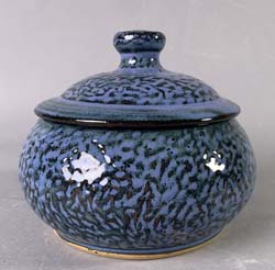 Textured Covered Jar