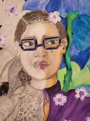 Barely Translucent Flower