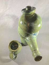 Figurative Teapot and cup