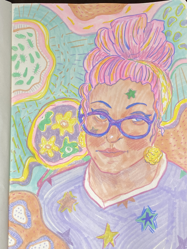 Self Portrait in the Moment