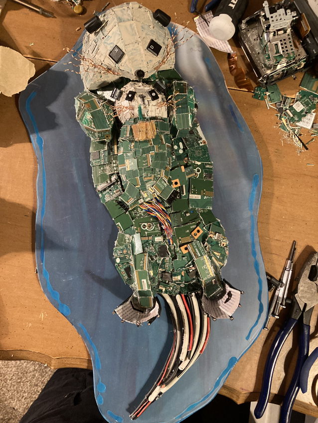 Circuit Board Sea Otters